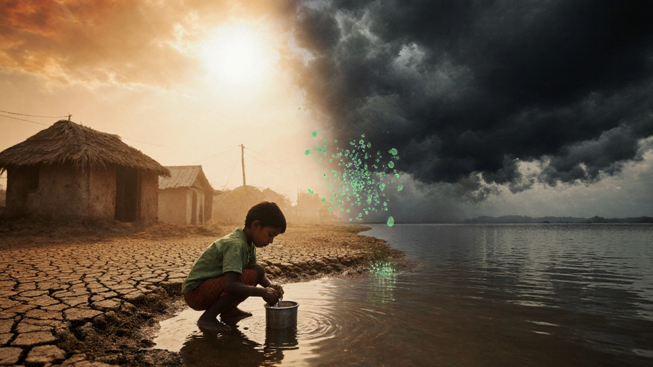 How Climate Change Fuels Acute Diarrhea and Threatens Global Health