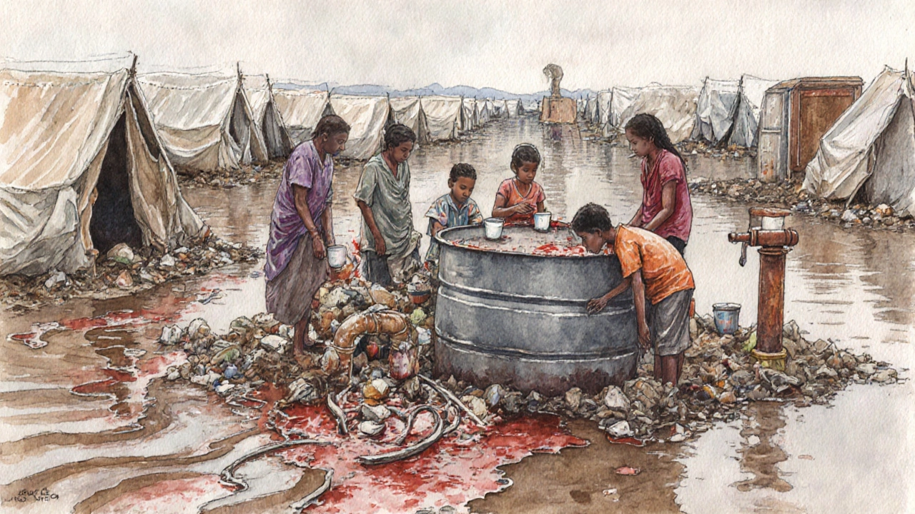 The Role of Water‑borne Pathogens and Sanitation
