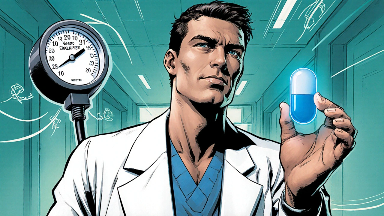 Vasotec (Enalapril) vs. Top Blood Pressure Drug Alternatives - 2025 Comparison