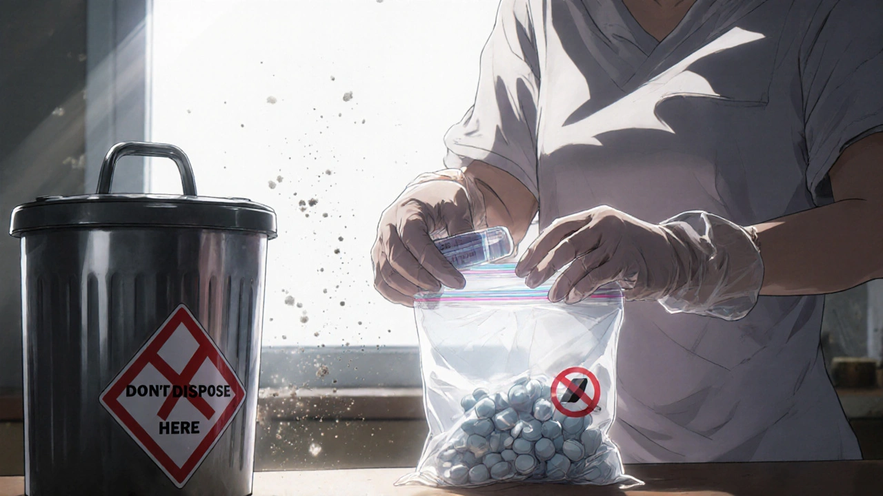 Safe Hazardous Medication Disposal for Chemotherapy at Home