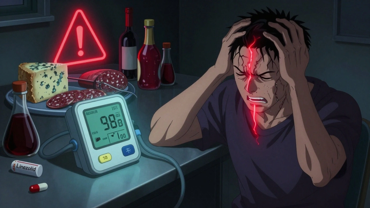 Linezolid and Tyramine: How to Avoid Hypertensive Crisis While Taking This Antibiotic